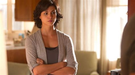 Morena Baccarin Breasts Scene in Homeland